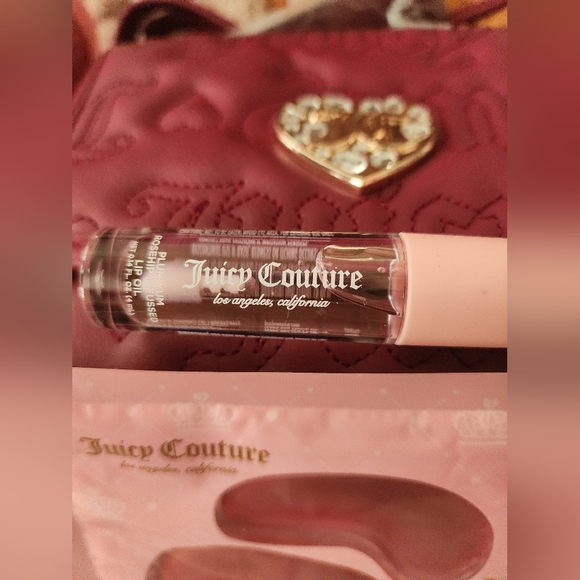 Juicy Couture Burgundy Bag with Pink Accessories @christidr Ty - Picture 8 of 11